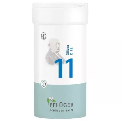 BIOCHEMIE Pflüger 11 Silicea D 12 tabletter, 400 stk BIOCHEMIE Pflüger 11 Silicea D 12 tabletter, 400 stk