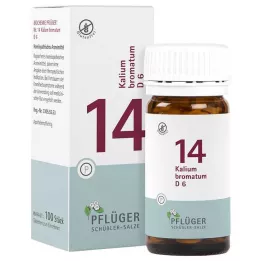 BIOCHEMIE Ploughmans Plaster 14 Kalium bromatum D 6 tabletter, 100 stk