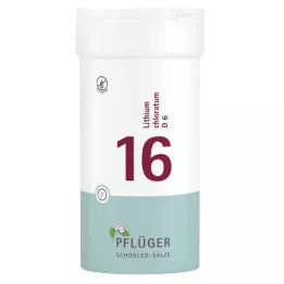 BIOCHEMIE Ploughmans Plaster 16 Lithium chloratum D 6 tbl, 400 stk