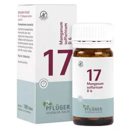 BIOCHEMIE Ploughmans Plaster 17 Manganum sulphuricum D 6 tbl, 100 stk