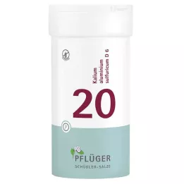 BIOCHEMIE Ploughmans 20 Potassium alumin.sulphur.D 6 Tab, 400 stk