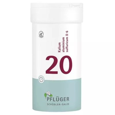 BIOCHEMIE Ploughmans 20 Potassium alumin.sulphur.D 6 Tab, 400 stk