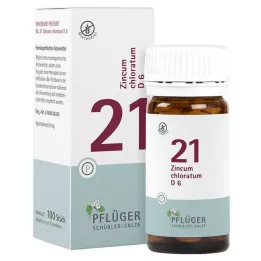 BIOCHEMIE Ploughmans Plaster 21 Zincum chloratum D 6 tbl, 100 stk