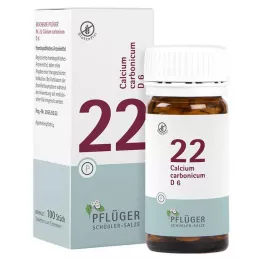 BIOCHEMIE Ploughmans Plaster 22 Calcium carbonicum D 6 tbl, 100 stk
