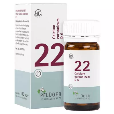 BIOCHEMIE Ploughmans Plaster 22 Calcium carbonicum D 6 tbl, 100 stk BIOCHEMIE Ploughmans Plaster 22 Calcium carbonicum D 6 tbl, 100 stk