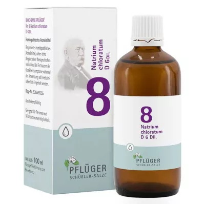 BIOCHEMIE Ploughmans Plaster 8 Natrium chloratum D 6 dråper, 100 ml BIOCHEMIE Ploughmans Plaster 8 Natrium chloratum D 6 dråper, 100 ml