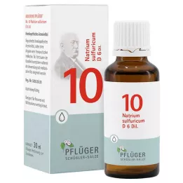 BIOCHEMIE Ploughmans Plaster 10 Natrium sulfuricum D 6 drypp, 30 ml