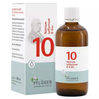 BIOCHEMIE Ploughmans Plaster 10 Natrium sulfuricum D 6 drypp, 100 ml