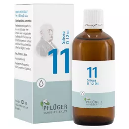 BIOCHEMIE Ploughmans 11 Silicea D 12 dråper, 100 ml