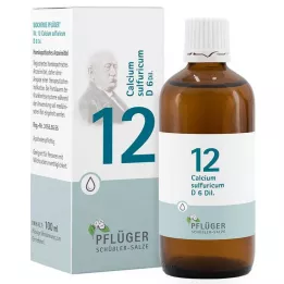 BIOCHEMIE Ploughmans Remedy 12 Calcium sulfuricum D 6 Drypp, 100 ml