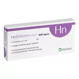HELLEBORUS NIGER D 30 aquos.ampuller, 8 stk