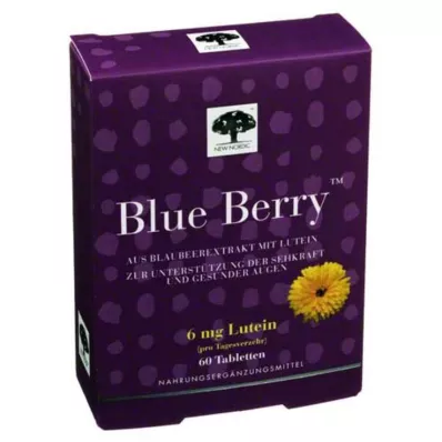 BLUE BERRY Tabletter, 60 stk