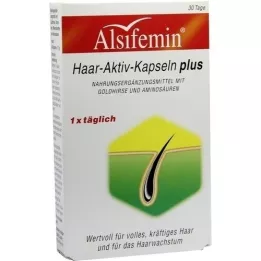 ALSIFEMIN Hair Active Capsules plus, 30 stk