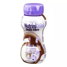 Nutrini Drink Multi Fiber Chocolate Flavor, 200 ml