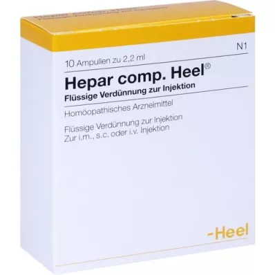 HEPAR COMP.Hælampuller, 10 stk