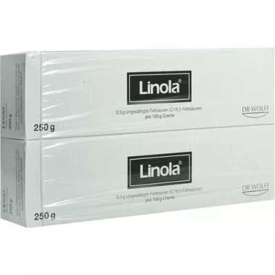 LINOLA Fløte, 2X250 g