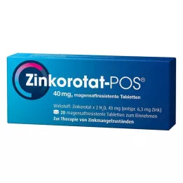 ZINKOROTAT POS enterotabletter, 20 stk