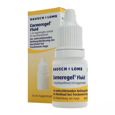 CORNEREGEL Flytende øyedråper, 10 ml