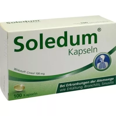 SOLEDUM 100 mg enterokapsler, 100 stk