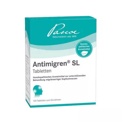 ANTIMIGREN SL Tabletter, 100 stk