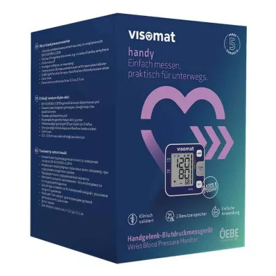 Visomat hendig håndledd blodtrykksmåler, 1 stk Visomat hendig håndledd blodtrykksmåler, 1 stk