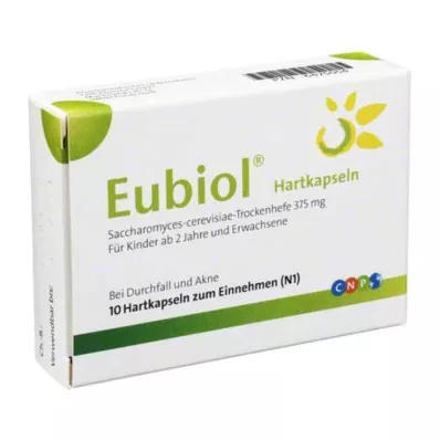 Eubiol harde kapsler, 10 stk Eubiol harde kapsler, 10 stk