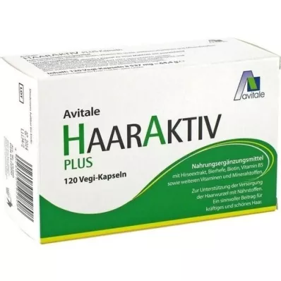 HAARAKTIV Plus Vegi-kapsler, 120 kapsler