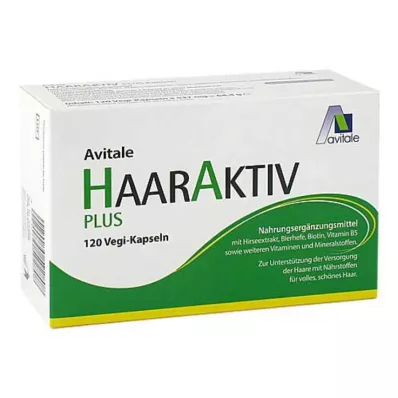 HAARAKTIV Plus Vegi-kapsler, 120 kapsler HAARAKTIV Plus Vegi-kapsler, 120 kapsler
