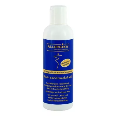 ALLERGIKA Mild dusj og kremet bad, 200 ml