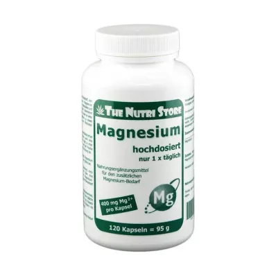MAGNESIUM 400 mg kapsler, 120 stk MAGNESIUM 400 mg kapsler, 120 stk