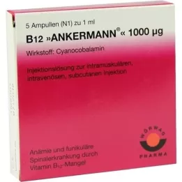 B12 ANKERMANN 1 000 μg Ampuller, 5X1 ml