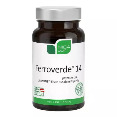 NICAPUR Ferroverde 14 kapsler, 60 stk NICAPUR Ferroverde 14 kapsler, 60 stk