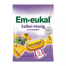 EM-EUKAL Godterier salviehonning sukkerholdig, 75 g