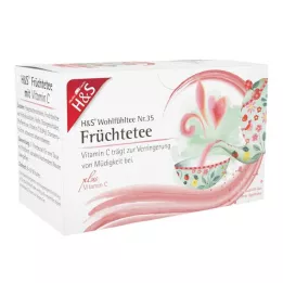 H&amp;S Frukt med vitamin C-filterpose, 20X2,7 g