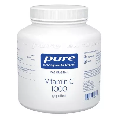PURE ENCAPSULATIONS Vitamin C 1000 puffede kapsler, 250 stk PURE ENCAPSULATIONS Vitamin C 1000 puffede kapsler, 250 stk
