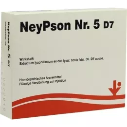 NEYPSON No.5 D 7 ampuller, 5X2 ml