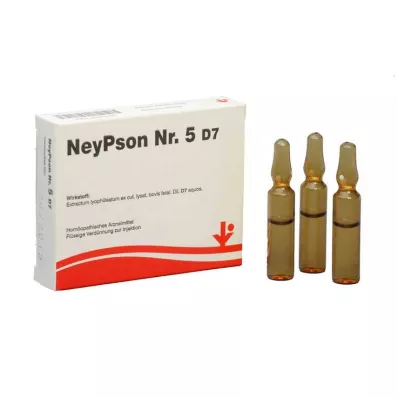NEYPSON No.5 D 7 ampuller, 5X2 ml