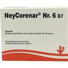 NEYCORENAR No.6 D 7 Ampuller, 5X2 ml