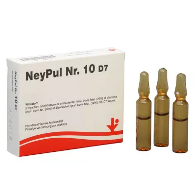 Neypul No.10 D 7 ampuller, 5X2 ml Neypul No.10 D 7 ampuller, 5X2 ml