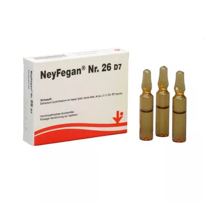 Neyfegan No.26 D 7 ampuller, 5X2 ml Neyfegan No.26 D 7 ampuller, 5X2 ml