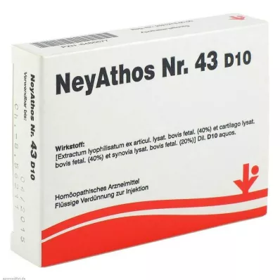Neyathos No.43 D 10 ampuller, 5X2 ml Neyathos No.43 D 10 ampuller, 5X2 ml