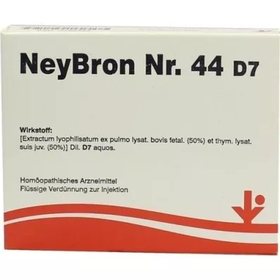 NEYBRON No.44 D 7 Ampuller, 5X2 ml