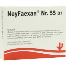 NEYFAEXAN No.55 D 7 Ampuller, 5X2 ml