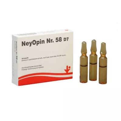 Neyopin No.58 D 7 ampuller, 5X2 ml Neyopin No.58 D 7 ampuller, 5X2 ml