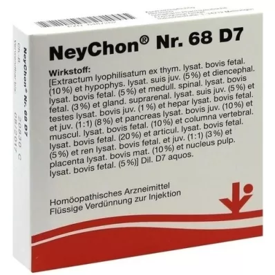 NEYCHON No.68 D 7 Ampuller, 5X2 ml