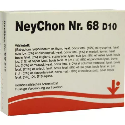 Neychon No.68 D 10 ampuller, 5X2 ml
