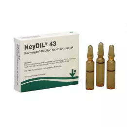 NEYDIL No.43 Revitorgan Dil.D 4 per vet. ampuller, 5X2 ml
