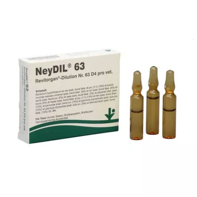NeyDIL® nr. 63 Revitorgan® D4 pro vet.Ampuller, 5X2 ml NeyDIL® nr. 63 Revitorgan® D4 pro vet.Ampuller, 5X2 ml