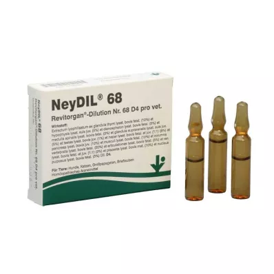 NEYDIL Nr.68 Revitorgan Dil.D 4 pr. vet. ampuller, 5X2 ml NEYDIL Nr.68 Revitorgan Dil.D 4 pr. vet. ampuller, 5X2 ml