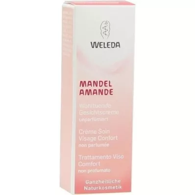 WELEDA Beroligende ansiktskrem med mandel, 7 ml